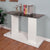 Furniture of America Mannedorf Black/White Contemporary Sofa Table Model CM4567WH-S
