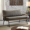 Furniture of America Santiago Brown Rustic Love Seat Model CM6077-LV