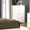 Furniture of America Carlie White Contemporary Chest Model CM7049WH-C