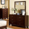 Furniture of America Enrico Brown Cherry Contemporary Dresser Model CM7068D