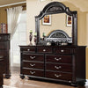 Furniture of America Syracuse Dark Walnut Traditional Dresser Model CM7129D