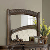 Furniture of America Timandra Rustic Natural Tone Transitional Mirror Model CM7145M