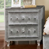 Furniture of America Alzir Gray Glam Night Stand Model FM7150GY-N
