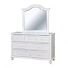 Furniture of America Olivia White Traditional Dresser Model CM7155WH-D