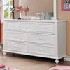 Furniture of America Olivia White Traditional Dresser Model CM7155WH-D