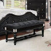 Furniture of America Azha Black Glam Bench Model CM7194BK-BN