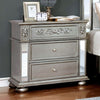 Furniture of America Azha Silver Glam Night Stand Model CM7194N