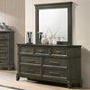 Furniture of America Houston Gray Traditional Dresser Model CM7221GY-D