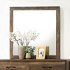 Furniture of America Duckworth Light Walnut Contemporary Mirror Model CM7319WN-M