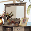 Furniture of America Loxley Weathered Oak Transitional Mirror Model CM7351M