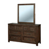 Furniture of America Tywyn Dark Oak Transitional Mirror Model CM7365A-M