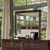Furniture of America Tywyn Dark Oak Transitional Mirror Model CM7365A-M