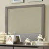 Furniture of America Lennart Gray Mid-Century Modern Mirror Model CM7386GY-M