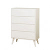 Furniture of America Lennart White Mid-Century Modern Chest Model CM7386WH-C