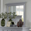 Furniture of America Castlile Gray Transitional Mirror Model CM7413GY-M