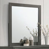 Furniture of America Alison Metallic Gray Contemporary Mirror Model CM7416GY-M