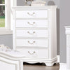 Furniture of America Alecia White Transitional Chest Model CM7458WH-C