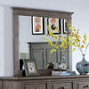 Furniture of America Durango Warm Gray Transitional Mirror Model CM7461GY-M
