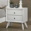 Furniture of America Dortmund White Contemporary Night Stand Model CM7465WH-N
