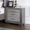 Furniture of America Raiden Gray Transitional Night Stand Model CM7468GY-N