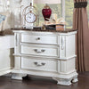Furniture of America Esparanza Pearl White Traditional Night Stand Model CM7478WH-N