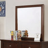 Furniture of America Brogan Brown Cherry Transitional Mirror Model CM7517CH-M