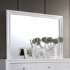 Furniture of America Chrissy White Contemporary Mirror Model CM7552M