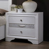 Furniture of America Chrissy White Contemporary Night Stand Model CM7552N