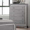Furniture of America Alanis Light Gray Contemporary Chest Model CM7579C