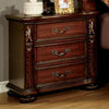 Furniture of America Arthur Brown Cherry Traditional Night Stand Model CM7587N