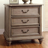 Furniture of America Belgrade Rustic Natural Rustic Night Stand Model CM7611N