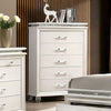 Furniture of America Maddie Pearl White Contemporary Chest Model CM7899C