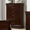 Furniture of America Louis Philippe Dark Cherry Transitional Chest Model FM7866CH-C