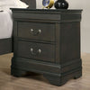 Furniture of America Louis Philippe Gray Transitional Night Stand Model CM7966GY-N