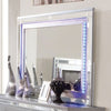 Furniture of America Brachium Silver Contemporary Mirror Model CM7977SV-M
