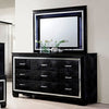 Furniture of America Bellanova Black Contemporary Dresser Model CM7979BK-D