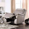 Furniture of America Gorgius Light Gray Transitional Power Recliner Model CM9910ST-CH-PM