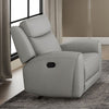 Furniture of America Jacobus Light Gray Transitional Manual Recliner Model CM9986LG-CH-M