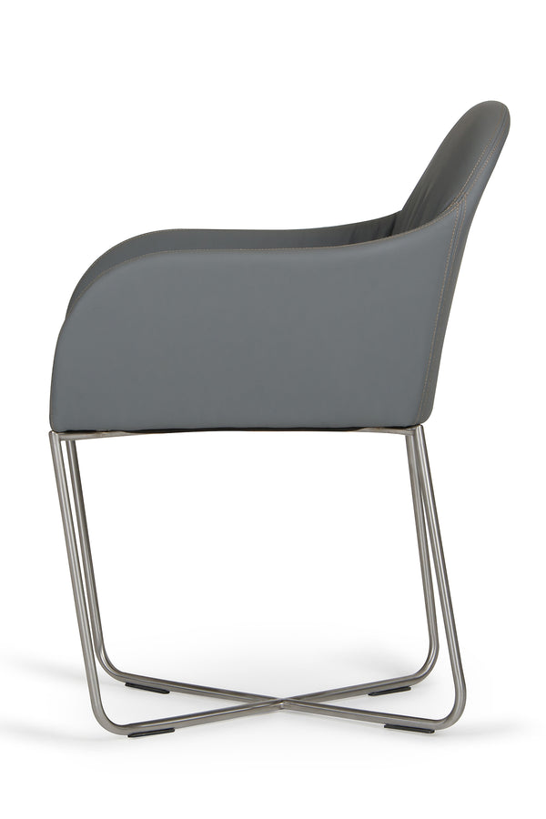 Modrest Sweeny Modern Grey Dining Chair Model VGEDCMI6009-GRY
