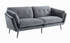 Divani Casa Cody Modern Dark Grey Fabric Sofa Model VGHCJYM2013-DKGRY