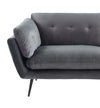 Divani Casa Cody Modern Dark Grey Fabric Sofa Model VGHCJYM2013-DKGRY