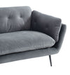 Divani Casa Cody Modern Dark Grey Fabric Sofa Model VGHCJYM2013-DKGRY