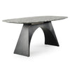 Modrest Colbert Modern Black & White Marble Dining Table Model VGNR-NI90065