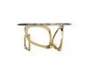 Modrest Colton Glam Brown & Gold Console Table Model VGZAX112-BRN-CON