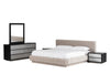 Modrest Concord Modern Light Grey Velvet Bed Model VGVCBD2311