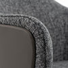 Modrest Cora Modern Grey Fabric & Leatherette Dining Chair Model VGCSCH-19005-GRY-DC