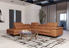 Lamod Italia Viola Italian Contemporary Cognac Leather Left Facing Sectional Sofa Model VGCCVIOLA-KIM-COG-LAF-SECT