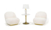 Modrest Crestone Modern White Sherpa Accent Chair Model VGMFOC-251-WHT-CH