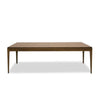 Modrest Dallas Mid Century Modern Brown Oak Extendable Dining Table Model VGME-121256-DT