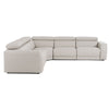 Lamod Italia Dalton Modern Italian Light Grey Leather Sectional & Recliners Model VGDTDALTON-GREY-SECT
